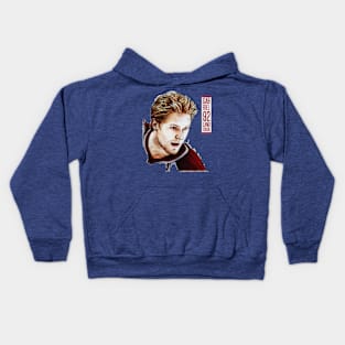 Gabriel Landeskog Colorado Face Sketch Kids Hoodie